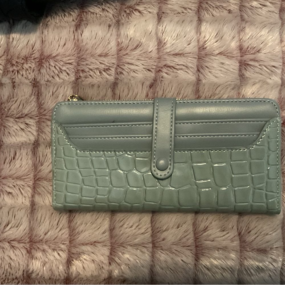 Elegant Blue Women's Wallet